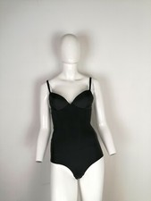 H & M BODY SOTTOGIACCA IN MICROFIBRA DOPPIATO TAGLIA S COLORE NERO 