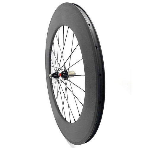 Ruota bicicletta 700c carbonio