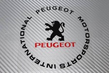 Peugeot reflective sticker