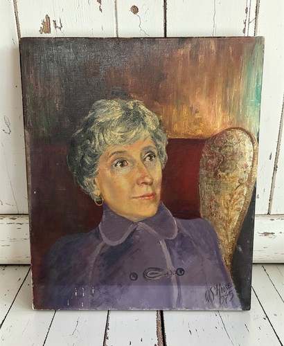 Ritratto signora vintage - ritratto, di