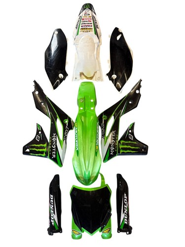 Kit plastique kawasaki 250 - plastique,