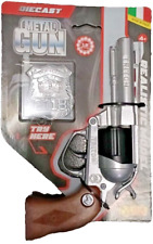 Pistola Giocattolo Triton Grigia in Metallo 12 Colpi Munizioni Incluse