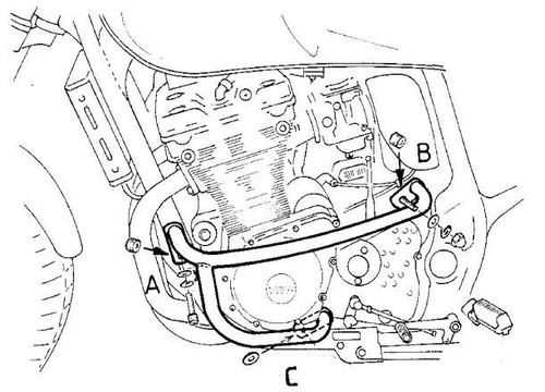 Protezione motore suzuki - motore,