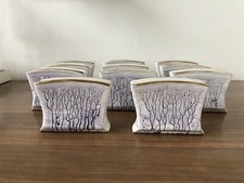 Stock Di 11 Portatovaglioli Vintage In Ceramica Made In Italy