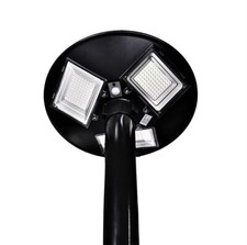 Lampione Stradale A Led Solare Rotondo Da 350 Watt Luce Fredda Con Telecomando