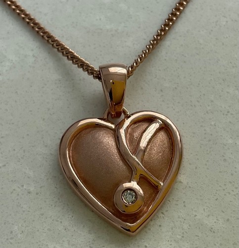 Collana con ciondolo cuore
