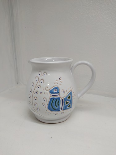 Caraffa ceramica con - in,