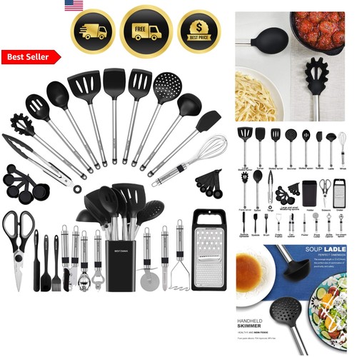Set utensili cucina silicone - set,