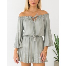Pagliaccetto blu verde - blu, boho