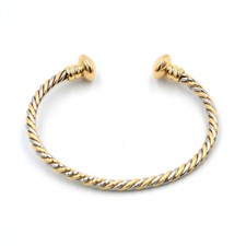 Bracciale Bulgari Tortiglione in Oro e Acciaio