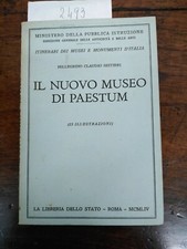 il nuovo museo di paestum	 di Pellegrino Claudio Sestieri,  1954,