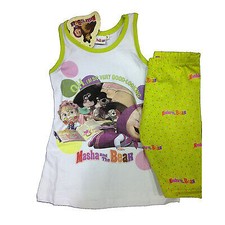 Completo canotta bianca+