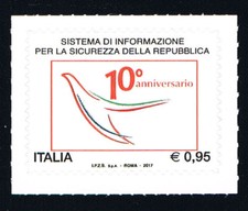 ITALIA 1 FRANCOBOLLO SISTEMA