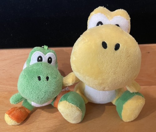 Peluche super mario giallo - super,