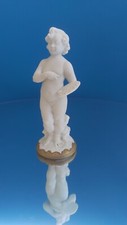 1885 Capodimonte Bisquit  Putto Amorino Statuina Angioletto Ginori Doccia