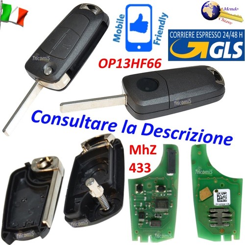 Guscio telecomando op13hf66 - telecomando,