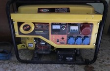 Generatore di Corrente VINCO Avviamento Elettrico,Pot. 5,0Kw-Presa 380V,220V,12V