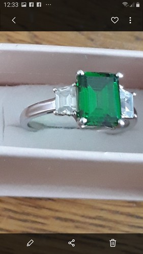 Anello argento diamonique - anello,
