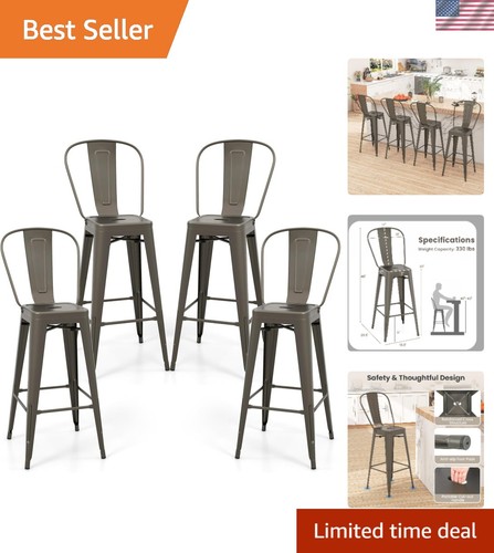 Sgabelli bar metallo set - sgabelli, in