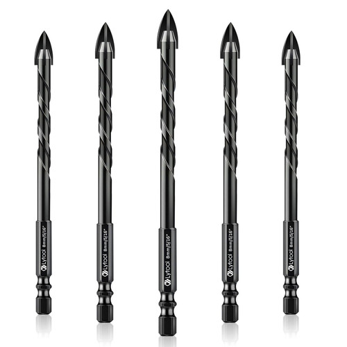 Pezzi 8mm punte trapano - 5,