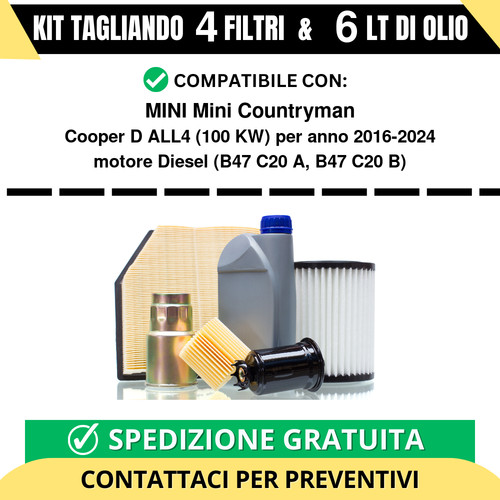 Tagliando per mini - mini,