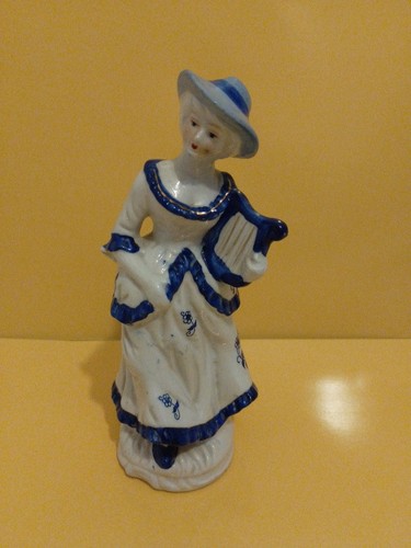 Vintage blue and white - vintage,