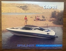 Catalogo Brochure Barche Bayliner Capri 1991 1700 1800 1870 2000 2050 2272 + Divertimento
