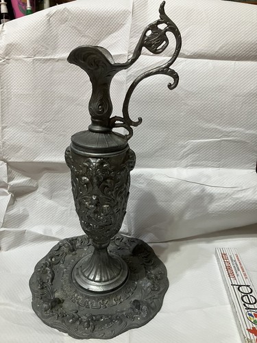 Peltro caraffa vintage - caraffa,