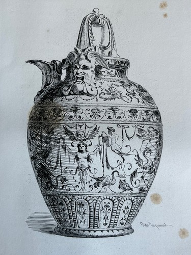 Jules jacquemart gravure eau - jules,