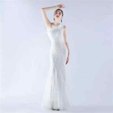 Vestito Abito Elegante Lungo