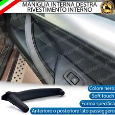 MANIGLIA INTERNA BMW X5 E70 X6 E71 ANTERIORE O POSTERIORE LATO PASSEGGERO NERO
