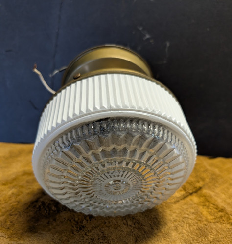 Plafoniera vintage semiflush