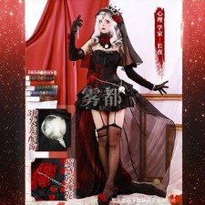 Costume gotico Identity V Ada Mesmer abito cerimonia Halloween cosplay uniforme