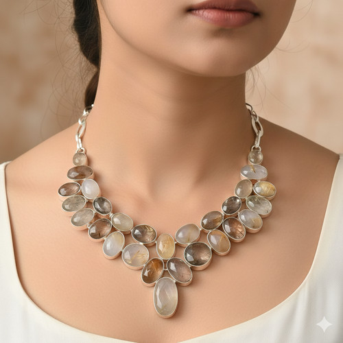 Collana argento sterling - in,