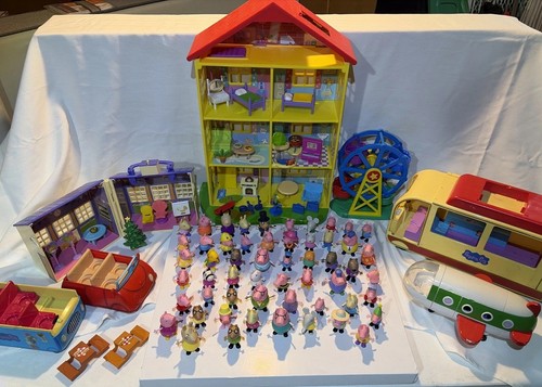 Enorme lotto figurine peppa - lotto,