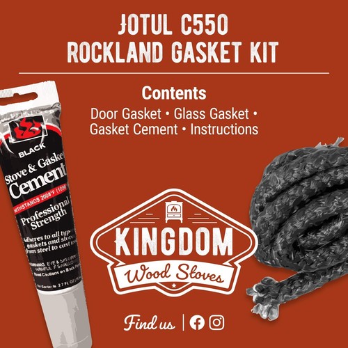 Kit guarnizioni stufa - a, legna