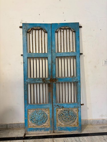 Porta indiana vintage legno - porta,