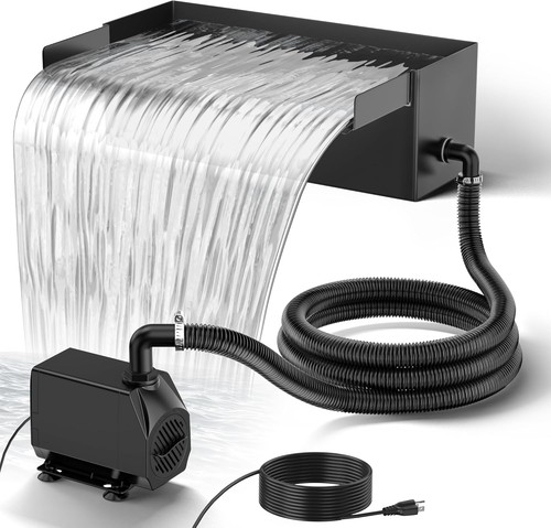 Kit sversamento cascata stagno - cascata,