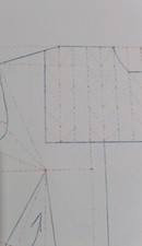 Grande ALBUM DI TAGLIO 1956 DISEGNO A MANO LIBERA. Carta CM FABRIANO filigrana