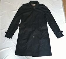 Trench nero, marca Burberry, taglia 48r ovvero S