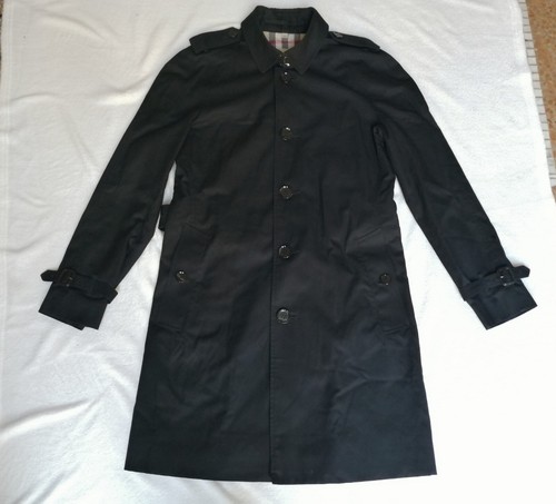 Trench nero marca burberry - trench, nero,