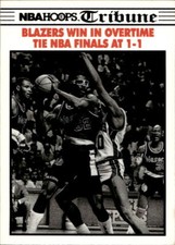 card NBA Hoops Tribune #338 1990