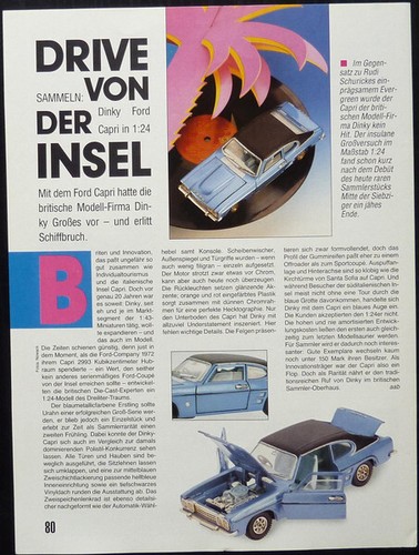 Ford capri 24 di - ford, 1-24