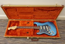 Custodia rigida chitarra Fender Tweed Stratocaster Telecaster - adatta per mancini e destrimani!