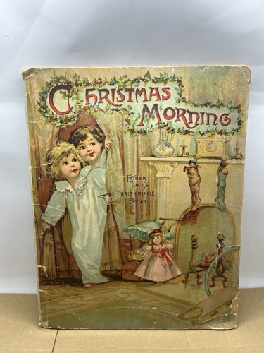 Rare 1880 christmas - rare, morning