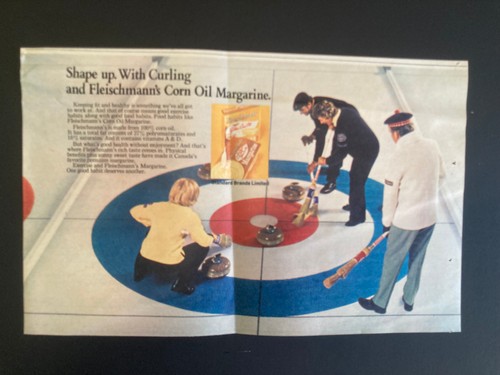 Scarce 1972 canadian curling - 1972,