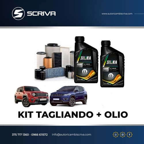 Kit tagliando filtri olio - kit,