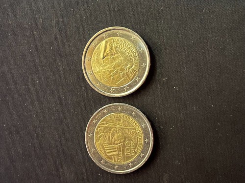 Moneta euro 100 jahre - 2,
