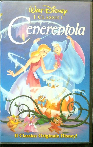 Vhs cenerentola disney walt - disney,