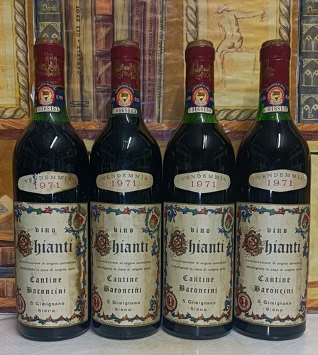 Vino 1971 chianti - 1971, cantine